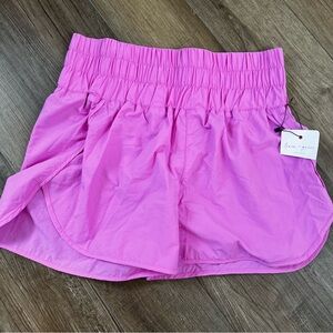 Zenana Pink Highwaisted Shorts